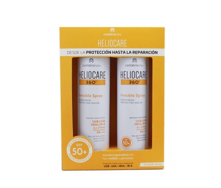 Heliocare 360 Spray Invisible SPF50+ 2x200ml