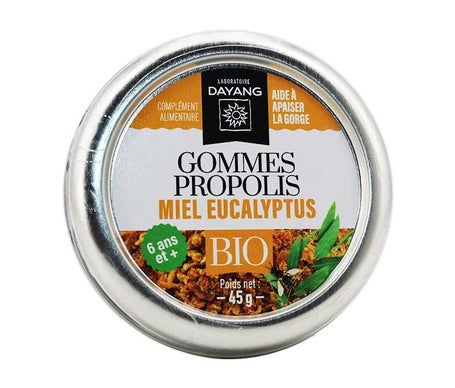 Dayang Gomitas Propóleo Miel Eucalipto Bio 45g