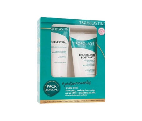 Trofolastin Crema Antiestrías 250ml + Reafirmante Post-Parto 200ml
