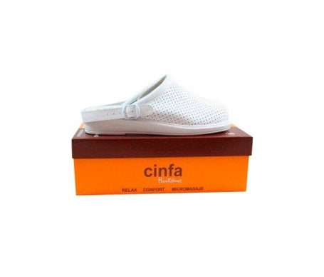 Cinfa Hankshoes zueco confort blanco N39