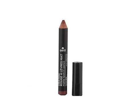 Avril Crayon Rouge à Lèvres Mat Certifié BIO Rose Crépuscule 2g