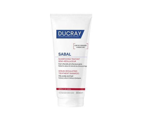 Ducray Sabal Champú Tratante Regulador del Sebo 200ml