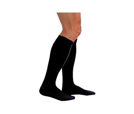 Medilast calcetín Silver Edition compresión fuerte negro T-M 1ud