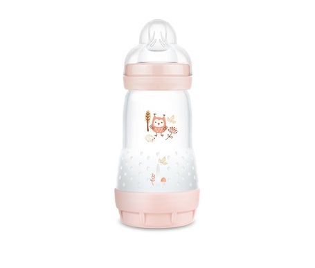 Mam Biberón Easy Start Anti Cólicos Rosa +2M 260ml