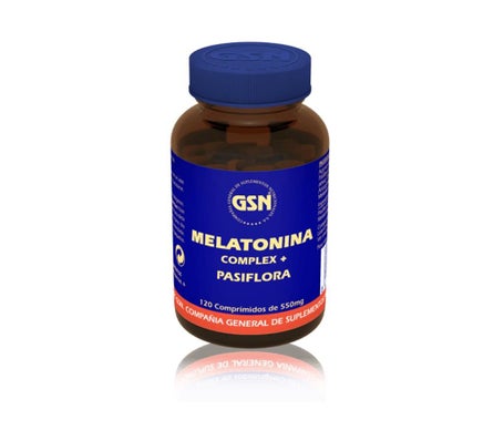 Gsn Melatonina Complex Pasiflora 120comp