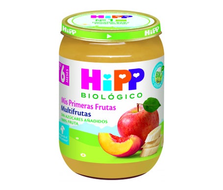 Hipp Tarrito Multifrutas 6M sin Azúcar 190g