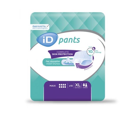 Id Pants Maxi Extra Large 10uds