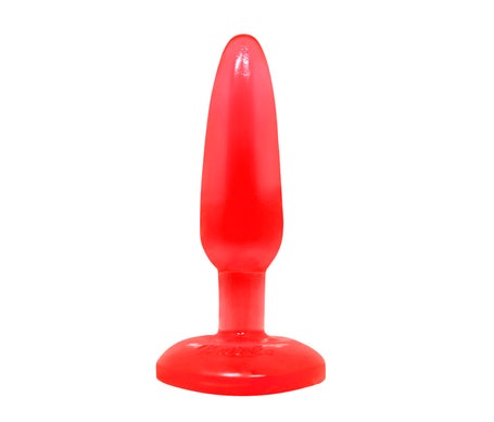 Baile Anal Plug Soft Touch Red 14,2 1ud