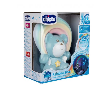 Chicco First Dreams - Rainbow Bear blue - Luces quitamiedos