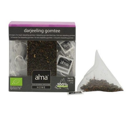Alma Home Té Darjeeling Infusión Eco 15 pirámides