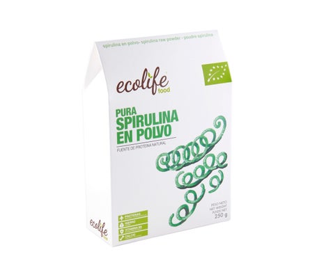Ecolife Food Espirulina Polvo Bio Pura 250g