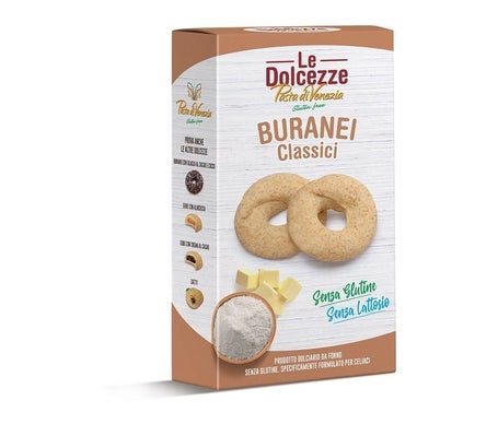 Le Dolcezze Pasta di Venezia Buranei Clasico Sin Gluten 180g