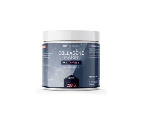 Gph Diffusion Colágeno Marino + Vitamina C 200caps | Natural Doctor
