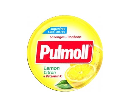 Pulmoll Limon Sin Azucar + Vitamina CCaramelos