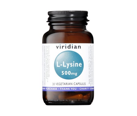 Viridian L-Lisina 500mg 30caps