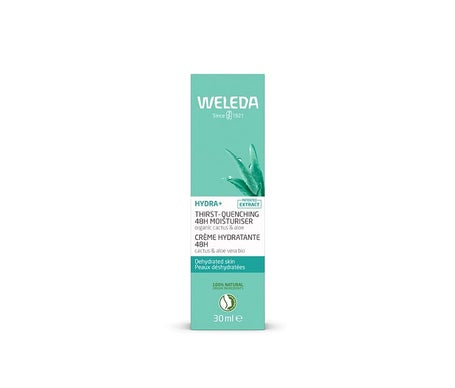 Weleda Hidra+ Crema Hidratante 48h Extracto de Cactus y Aloe 30ml