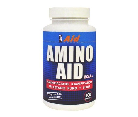 Just Aid Amino Aid BCAA Aminoácidos Ramificados 300comp