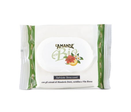 'L''Amande Cleansing Wipes Bio 25uds'