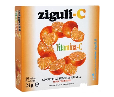 Ziguli Vitamina C Orange 40comp
