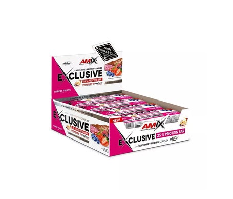 Amix Exclusive Protein Bar Frutas del Bosque 12x85g | Natural Doctor