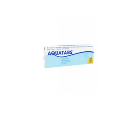 Sovedis Aquatabs Purificación de Agua 60 Tabletas