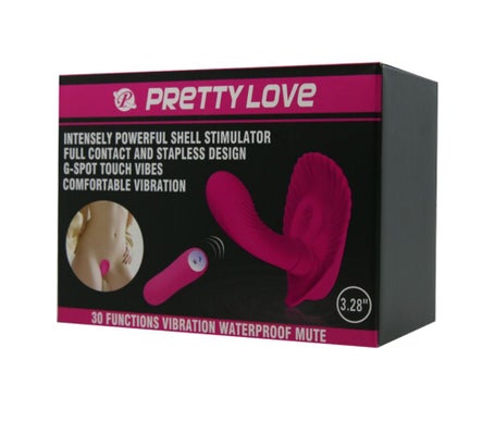 Pretty Love Concha Estimuladora Control Remoto 1ud