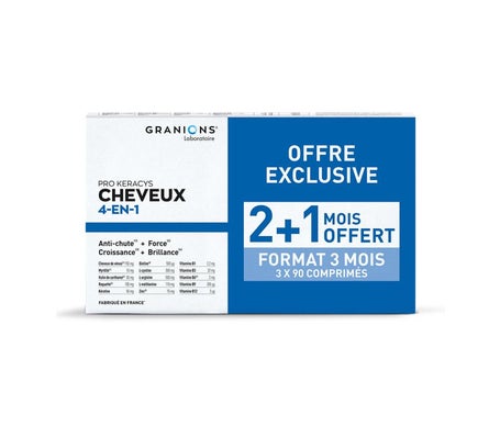 Granions Pro Keracys Cabello 4 En 1 3X90comp