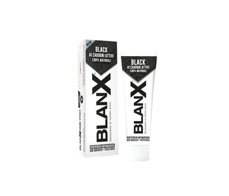 BlanX Black Charcoal Dentífrico Contra Placa y Manchas 75ml