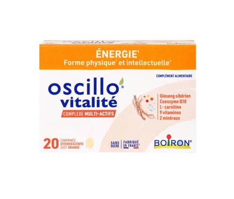 'Boiron Oscillo'' Vitalité Naranja 20comp'