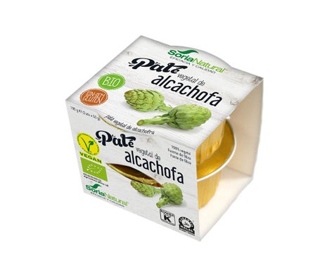 Soria Natural Paté Alcachofa 2x50g