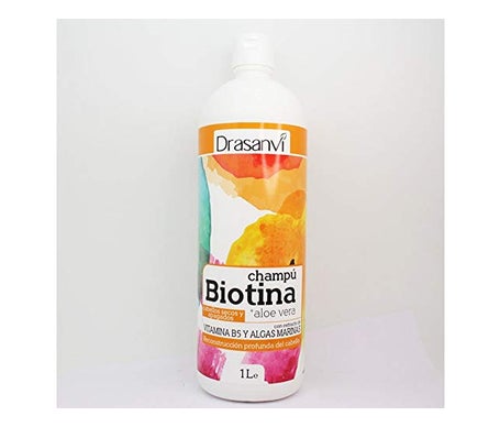 Drasanvi Champú Biotina Aloe Vera Cabello Secos 1L