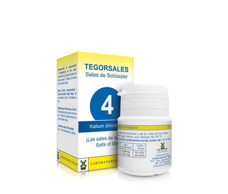 Tegor Tegor Sal 4 Kalium Chloratum 350comps