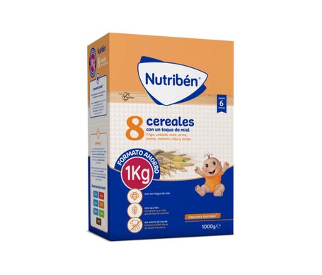 Nutriben 8 Cereales y Miel 1Kg