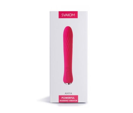 Svakom Anya Vibrador Funcion Calor Rosa 1ud