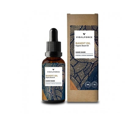 Vidalforce Bandit Oil Aceite Barba Natural Bio 30ml