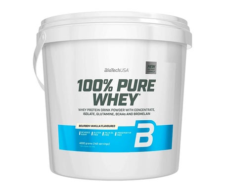 BioTech USA 100% Pure Whey Bourbon Vanilla 4000g