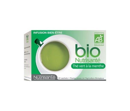 ¿Nuttralización? Infusión Bio Th? Verde? 20 Bolsitas de menta