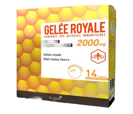 Dr Smith Jalea Real 2000mg 14 ampollas