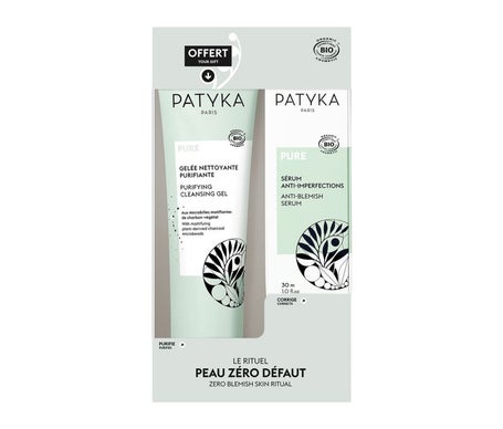 Patyka Pack Zero Blemish Skin Ritual Serum + Cleansing Gel