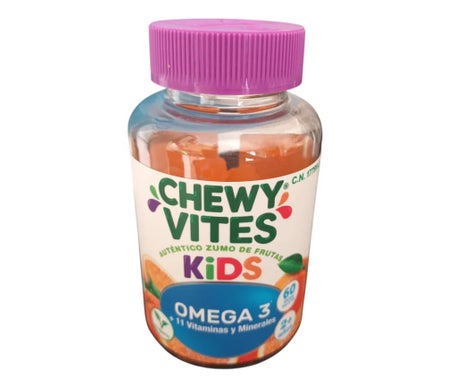 Chewy Vites Omega 3 + Multivitaminas 60 U
