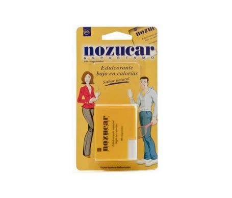 Nozucar aspartamo 500comp