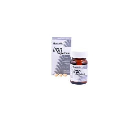 Health Aid Hierro Bisglicinato 30mg 30comp