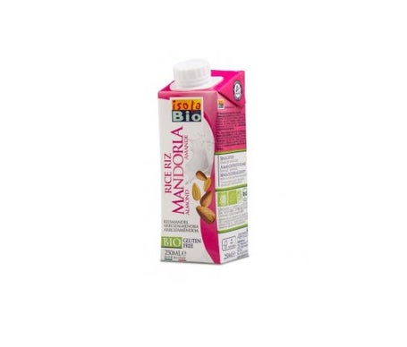 Isola Bio Bebida Vegetal Arroz Almendras Bio 250ml