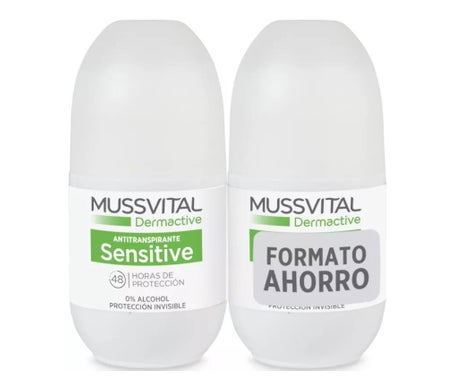 Mussvital Dermactive Antitranspirante Sensitive 75ml