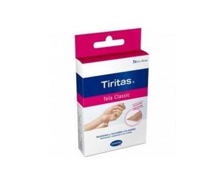 Tiritas tela classic recortables 5uds