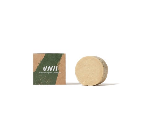 Unii Champú Sólido de Aceite de Oliva y Cáñamo Cuero Cabelludo Sensible 75gr