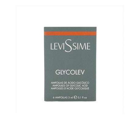 Levissime Glycolev Ampollas de Ácido Glicólico 6x3ml