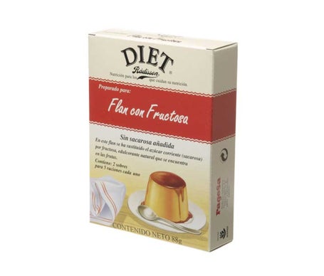 Diet Radisson Flan de Vainilla con Fructosa Bio 88 g