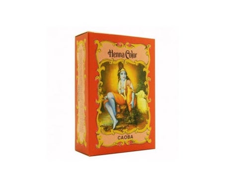 Radhe Shyam Henna Tinte Nat Caoba Polvo 100gr