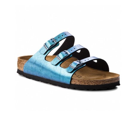 Birkenstock Sandalia Florida Butterfly Azul Talla 34 1 Par